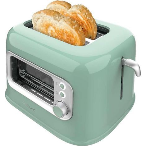 Grille-pain Rétro Vert 2 Fentes 700W (1/2)