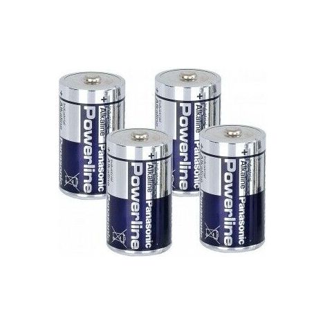 Panasonic batteria alcaline torcia LR20 per sirena AVS city WS4
