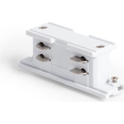 Verbinder Typ I für 3-Phasenstromschiene Unterputz/ Einbau Aluminium Weiß (1/3)