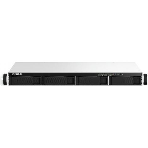 QNAP TS-464eU NAS Rack (1U) Collegamento ethernet LAN Nero N5095 (1/4)