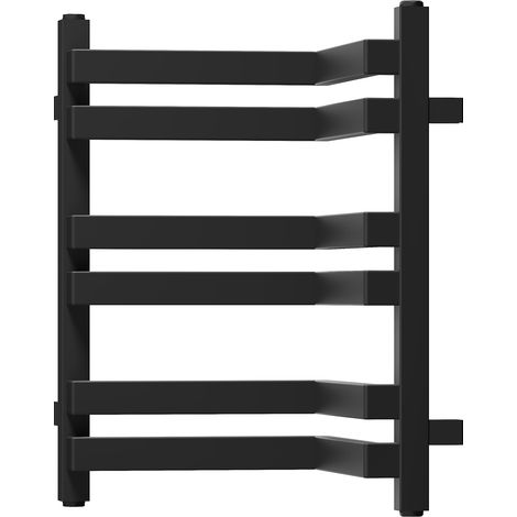 Mexen Loop radiador de baño esquinero 500 x 375 mm, 253 W, negro - W129-0500-350-00-70 (1/3)