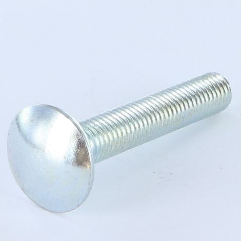 TRCC JAPY tête ronde collet carré M10X50 Filetage total Acier zingué-400 pièces