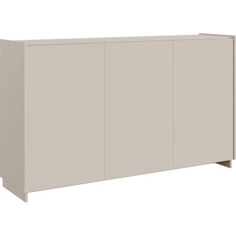 Selsey Magro – Buffet 3 portes – Gris cachemire – 153 cm