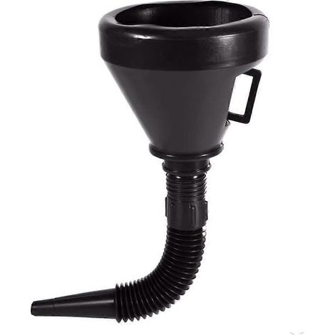 Car motorcycle injector refueling funnel fuel tank with filter mesh emergency tool (1/5)