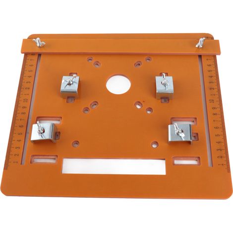 Plaque de base pour machine de découpe multifonctionnelle,découpe à plat à 90°,découpe en biais à 45°,compatible avec les machines à marbre de 4 pouces,les machines à rognage (1/5)