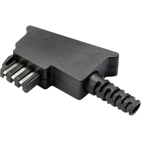 Kit TAE mâle, coudé TRU COMPONENTS GM02F 1229658 noir 1 pc(s) S498251 (1/3)