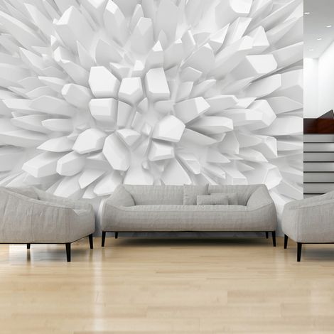Fotomurale - White dahlia - 300x210 (1/4)