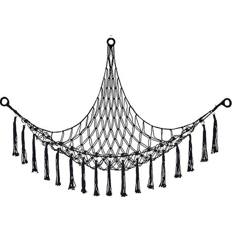 Aufbewahrungshängematte für Kuscheltiere, Hängenetz zur Aufbewahrung von Plüschtieren. Organizer für Kuscheltiere.