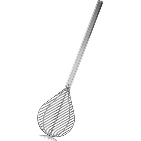Colatutto in alluminio Col&igrave 67 O.M.A.C. per pasta gnocchi e verdure 73cm