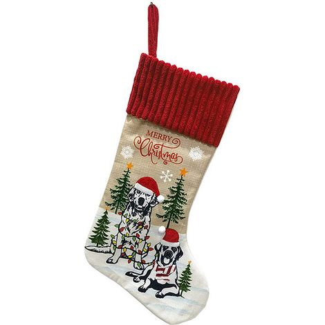 Nach dem Falten in der Mitte (Variante A): Weihnachtsstrumpfdekorationen, Haustierdekorationen, Kamindekoration, Weihnachtsbaumdekorationen, Geschenktüten, Strümpfe (1/2)