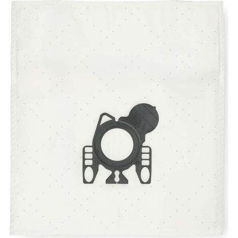 Nedis Staubsaugerbeutel / 8 Stück / Synthetik / Meist verkauft für: Miele GN / Weiss