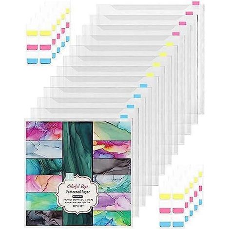 Aufbewahrungsbox für 12 Blatt Scrapbook-Papier (1/5)