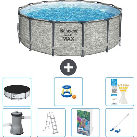 Bestway Bestway Steel Pro MAX Ronde - 427x122 cm - 8-pièces  S590 (1/4)