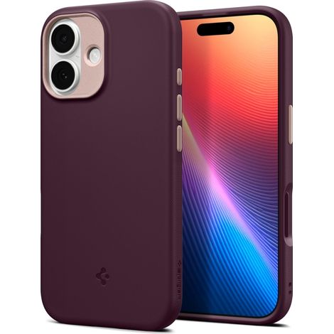 Coque Spigen Nano Pop Mag MagSafe pour iPhone 17 bordeaux (1/5)