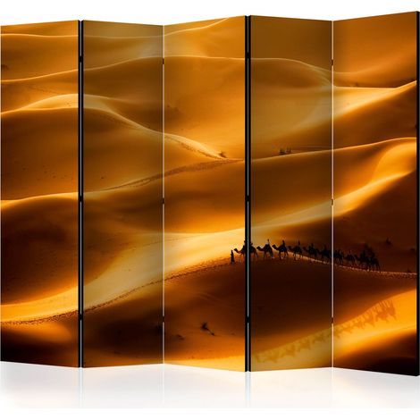 Paravento - Caravan of camels II [Room Dividers] - 225x172 (1/4)