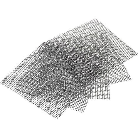 Grillage métallique durable, feuilles de grillage en acier inoxydable antirouille (1/4)