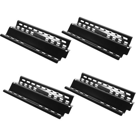 Ensemble de 4 pièces de rechange pour déflecteurs de chaleur extérieurs, couvercles de brûleurs et grilles de protection pour churrasco à gaz