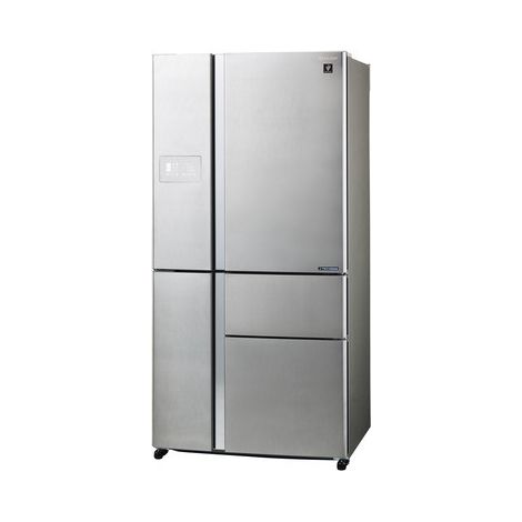 Sharp SJ-PX830FSL - Frigorifero side-by-side, Libera installazione, Acciaio inossidabile, 665 Litri, Classe A++ (1/4)