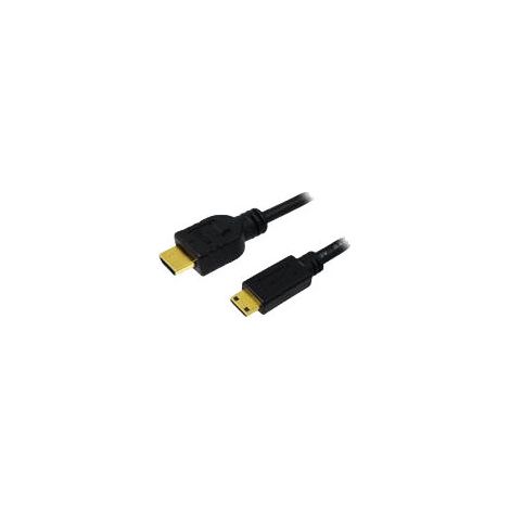 LogiLink 4K 30Hz Micro-D auf HDMI-A-Kabel 2 m – Ideal für Konsolen und 4K-Fernseher