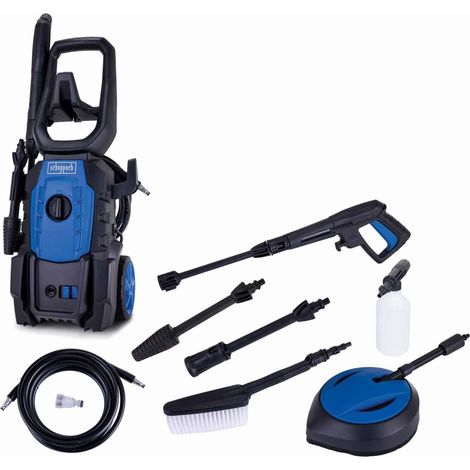 Elektrischer Kaltwasser Hochdruckreiniger 135 bar 420l/h 1600W Scheppach hpc1600
