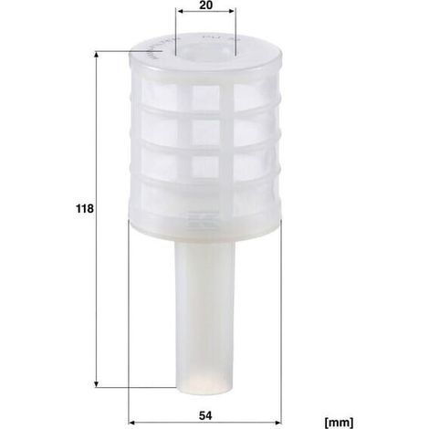 Filtre MANN-FILTER PU53