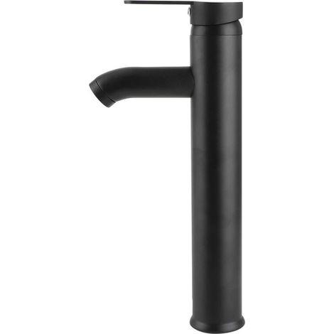 Robinet Antique Europen en Acier Inoxydable Robinet Chaud et Froid Lavabo de Toilette Robinet pour Plate-forme Bassin Noir Chaud Robinet Froid (1/5)