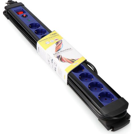 Multipresa 10 prese con protezione e interruttore 3m (1/2)