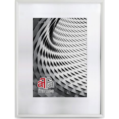 Finger Holzrahmen weiß One Art Finger Holzfotorahmen 40x60 cm weiß 1 Stück. (1/5)
