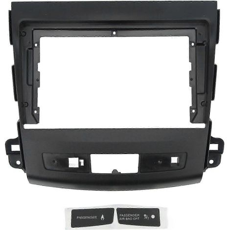 Façade de remplacement pour autoradio 9 pouces avec panneau de navigation pour MITSUBISHI OUTLANDER 2008-2012 (1/5)