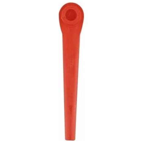 Lot de 100 Lames en Plastique compatibles avec Coupe-Bordure Gardena, Lames de Rechange pour Coupe-Bordures Gardena et Coupe-Bordures sans Fil,,rouge--INHHUB (1/4)