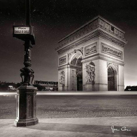 Tableau sur verre Arc de Triomphe 45x45 cm - Impression sur Verre - Image HD  imprimée sur Verre - Tableau mural décoratif en verre - Finition Brillante - Fabriqué en France (1/5)