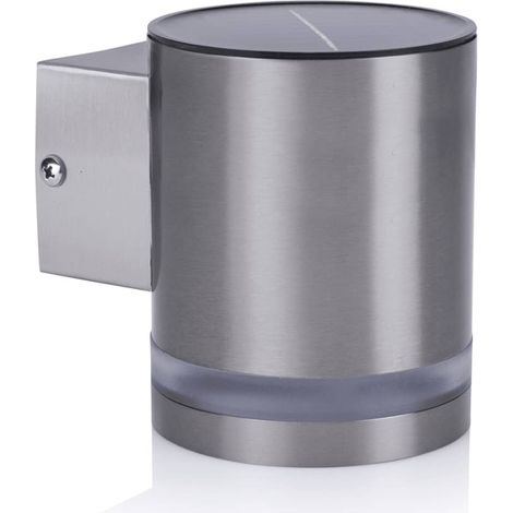 Smartwares Lámpara solar de pared con sensor 0.5 W plata GWS-003-DS (1/5)