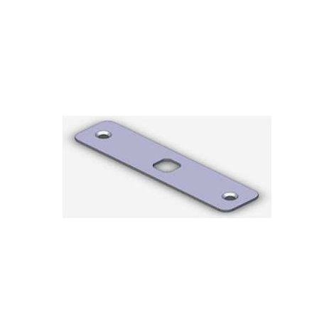 Plaque de verrou au sol pour pene rond