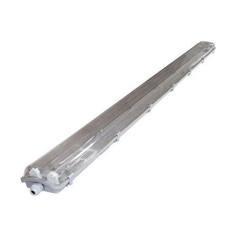 Pantalla estanca EXTRAFINA para 2 tubos LED 1500mm