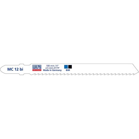 Lame de coupe de 75 mm de diamètre, 2,5 mm d'épaisseur, en Al-Cu, lot de 5 pièces, Mc12Bi Wilpu (1/2)