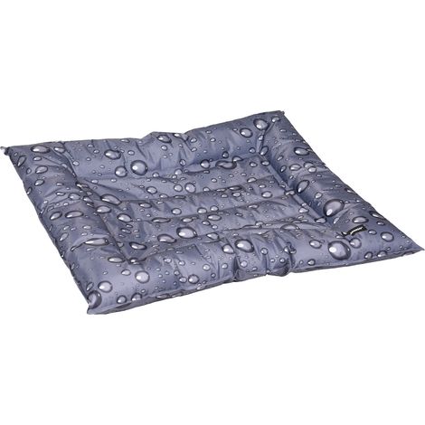 Coussin rafraîchissant pour chien 76 x 91 cm Fresk gris (1/5)