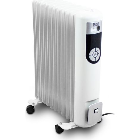 Teesa TSA8037-2 Elektrischer Heizkörper Ölradiator, weiß (1/5)