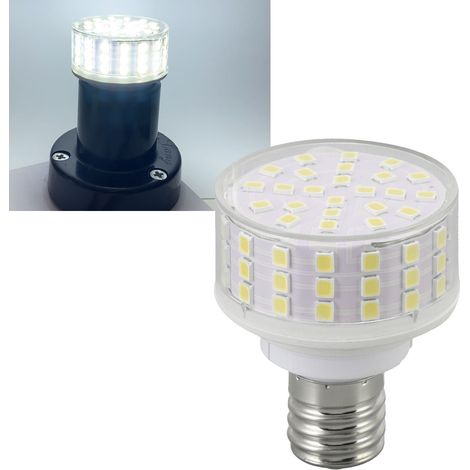 Ampoules LED E17 10W 1000LM sans scintillement, à économie d'énergie, type « maïs », pour 85-265V, lumière blanche, pour la maison et le jardin. (1/5)