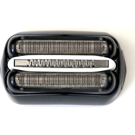 Badezimmer-Accessoire-Set – Ersatzscherkopf für Elektrorasierer. Ersatz-Scherkopf aus Aluminium für Herren, Größe 32B, passend für Braun 3er Serie 300S/301S/310S. (1/5)
