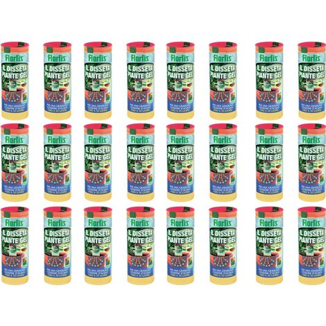 OFFERTA 24 DISSETA PIANTE GEL PER IRRIGAZIONE DAI 20 AI 30 GIORNI