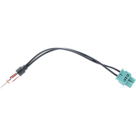 Adattatore connettore antenna 2x fakra-ISO/DIN per Audi, Seat, Skoda, VW, BMW, Ford (1/5)