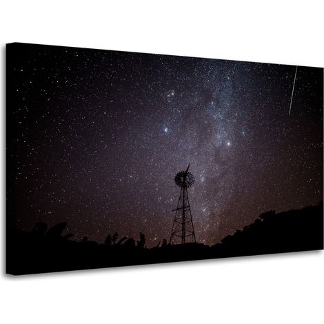 Leinwanddruck Weltraum-Sternschnuppe 100x60cm