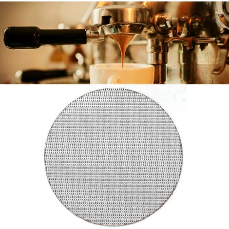 Écran à café en acier inoxydable alimentaire 58,5mm, filtre 50μm pour portafilter, accessoire barista professionnel (1/5)