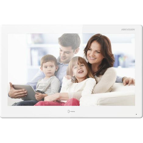 Hikvision DS-KH9510-WTE1 Blanco pantalla táctil 10,1 pulgadas