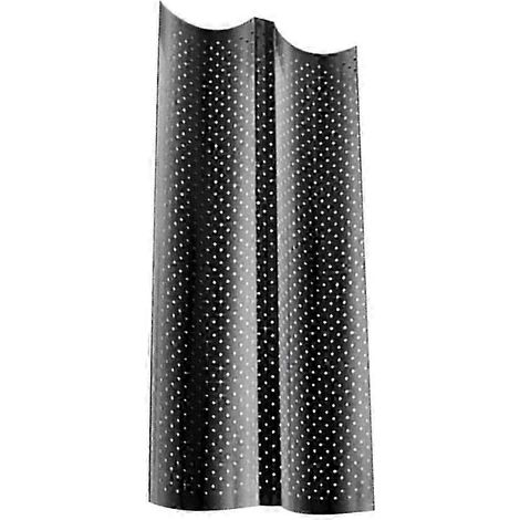 Cuisson de pain français perforé : 2/3/4 miches, pain grillé, divers types de cuisson, gouttière, plaque de cuisson, cloche, plateau-Black 2 Gutters