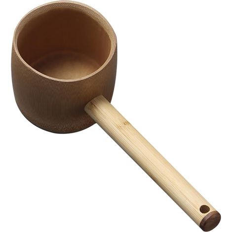 Filiyano-Arrosoir en bambou de grande capacité pour la maison, pichet de cuisine au design simple (1/5)