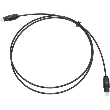 Câble Audio Optique 1m pour Home Cinéma, Enceintes Connectées et Barres de Son (1/5)