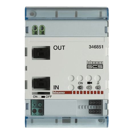 bticino bus - module extension installation 2 fils