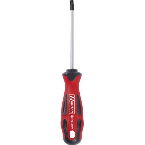 Tournevis Torx T27 6x100 - Aimanté - Précision et Efficacité - Acier Traité - D-Work (1/2)