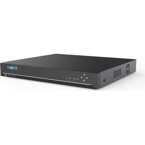 Reolink 12MP 36CH NVR PoE Sistema di Videosorveglianza a 36 Canali, 3 Slot per HDD (Nessun HDD Incluso), Supporta Telecamera 12MP/4K/5MP/4MP, Registrazione 24/7, Sistema Allarme O/I Integrato, RLN36 (1/5)